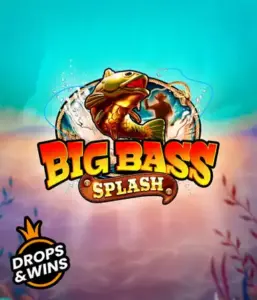 Get hooked on the action-packed world of the Big Bass Splash game by Pragmatic Play, highlighting a lively fish splashing out of water. This graphic portrays the spirit of the fishing theme with vivid visuals and energetic text. Ideal for anglers, delivering a fun-filled experience. 